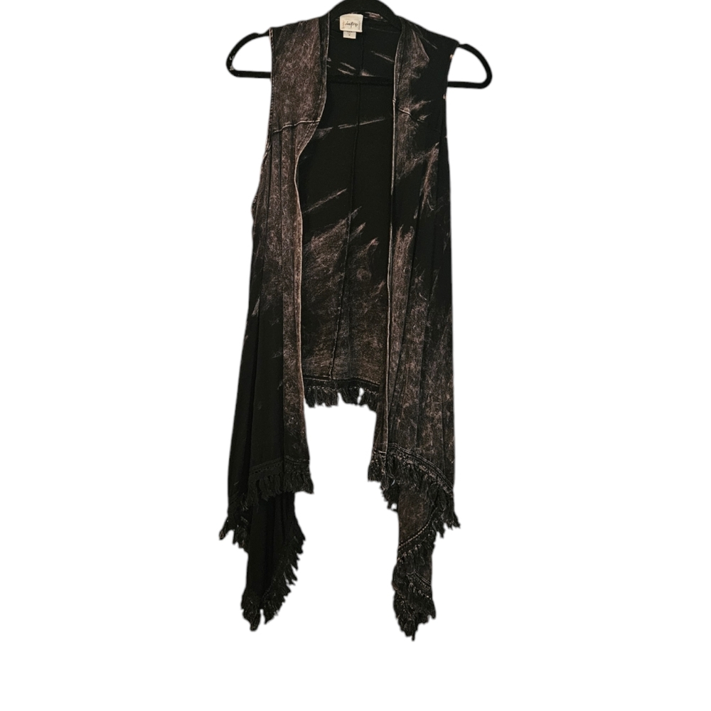 Daytrip Black and Brown Sleeveless Top